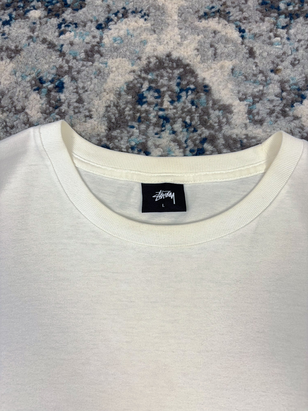 Stussy 1st Annual Tribal Gathering Graphic Spellout T-Shirt Size Large