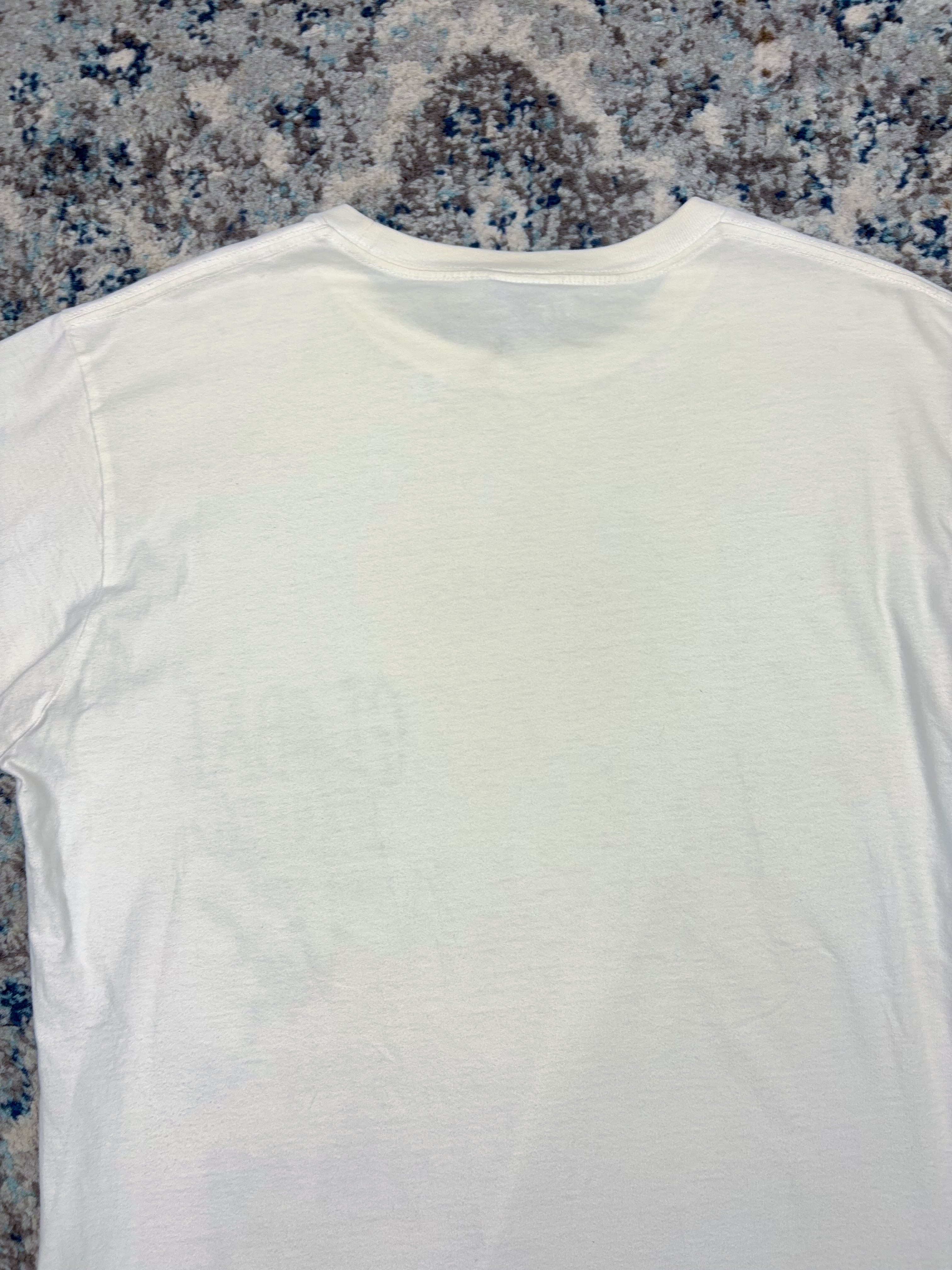 Stussy 1st Annual Tribal Gathering Graphic Spellout T-Shirt Size Large