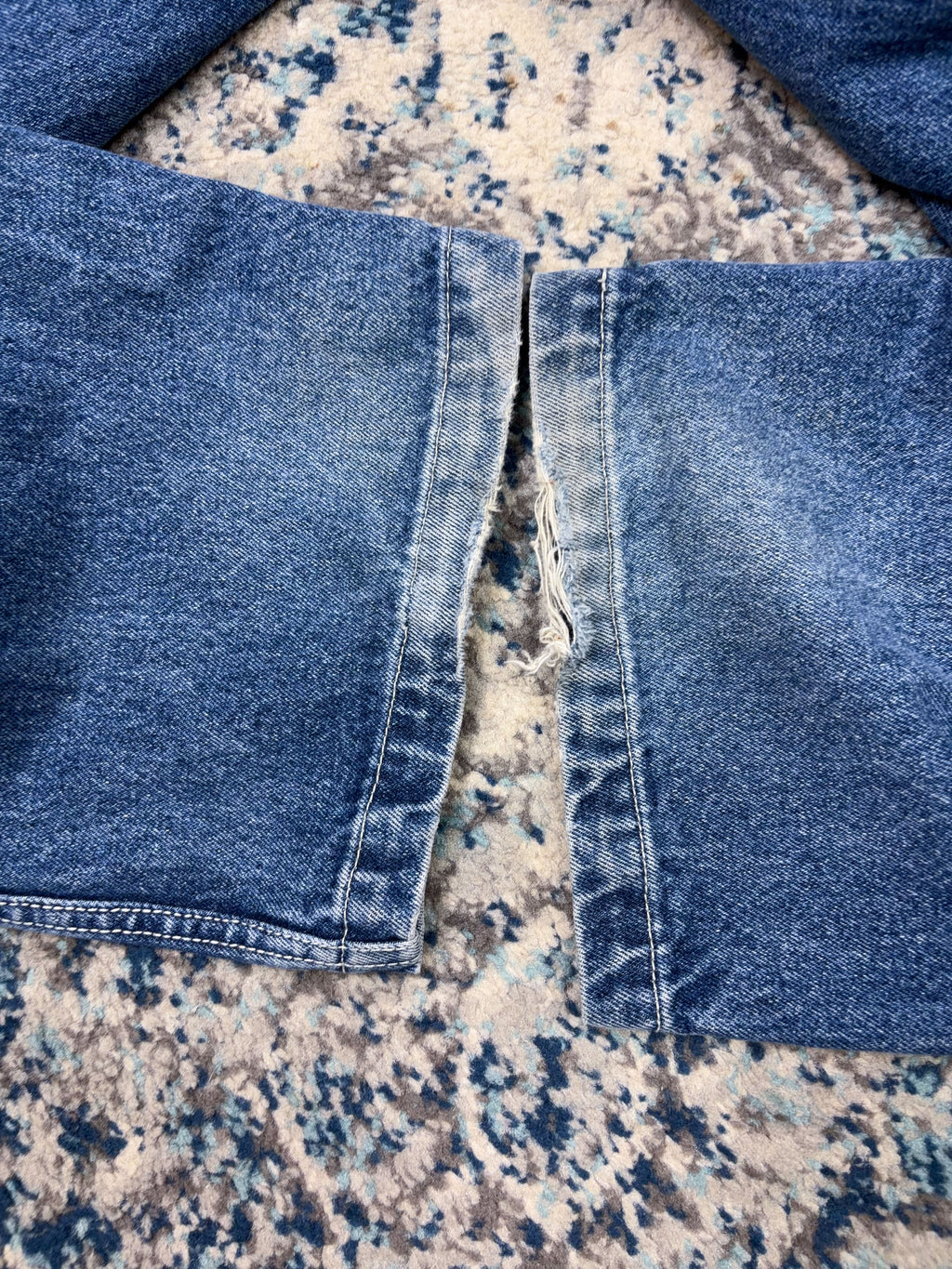 Vintage Y2K Paco Jeans Embroidered Logo  Medium Wash Denim Carpenter Pants Size 30