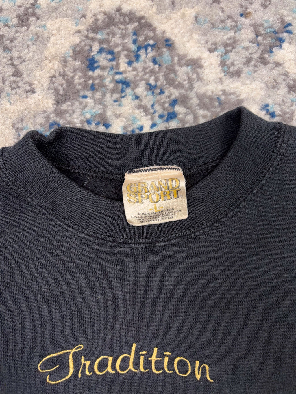Vintage 1993 Jacksonville Jaguars NFL Embroidered Banned Logo Sweatshirt Size Large