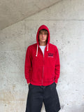 Vintage Polo Ralph Lauren Jeans Company Embroidered Full Zip Hooded Sweatshirt Size Medium