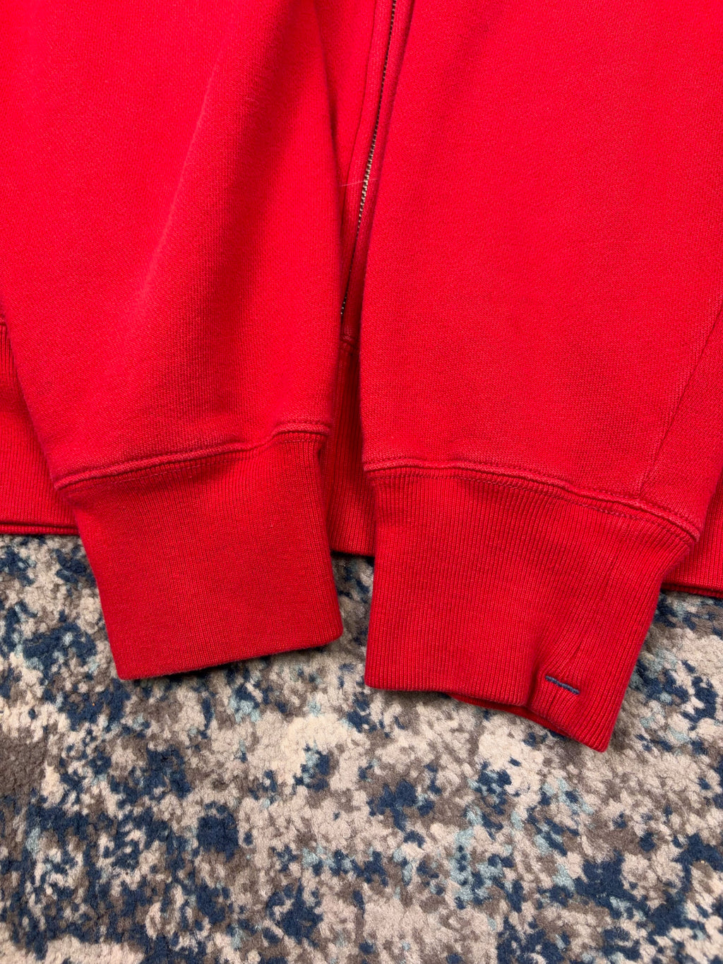 Vintage Polo Ralph Lauren Jeans Company Embroidered Full Zip Hooded Sweatshirt Size Medium