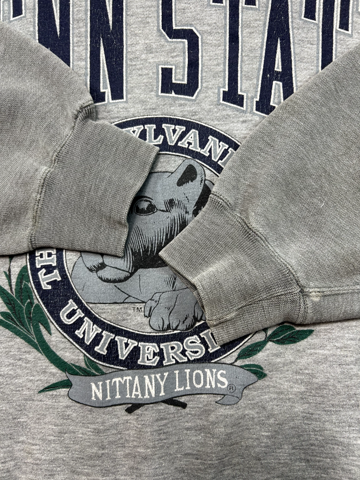 Vintage Penn State Nittany Lions NCAA Spellout Collegiate Sweatshirt Size M