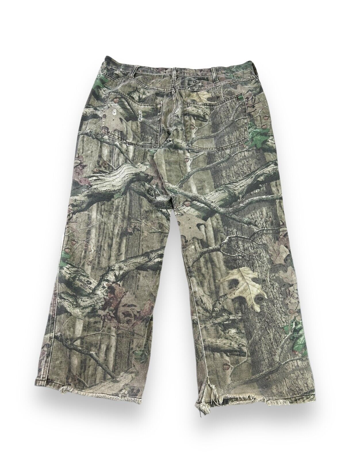 Vintage Mossy Oak Breakup Infinity Tree Camo Double Knee Hunting Pants Size 36