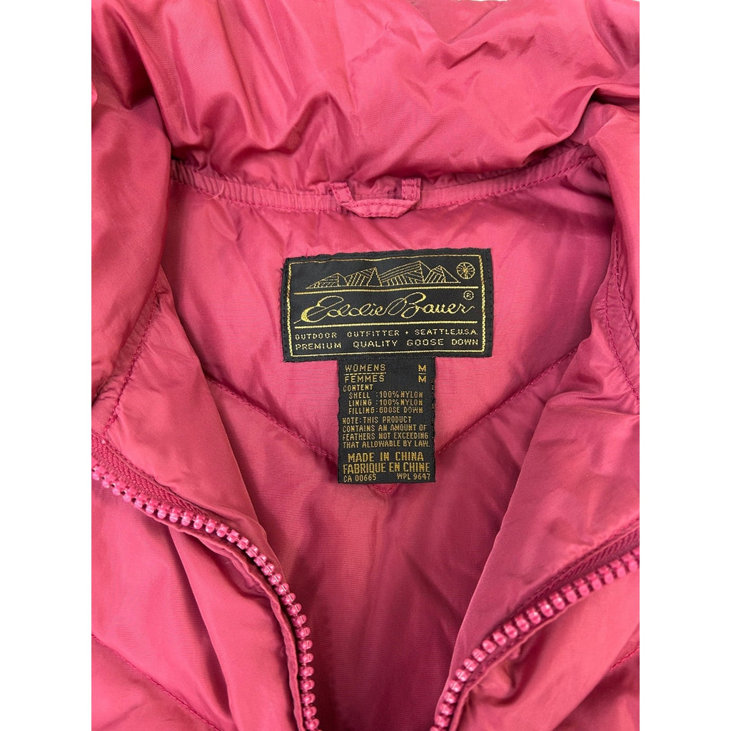 Vintage 80s/90s Womens Eddie Bauer Insulated Puffer Vest Size Medium