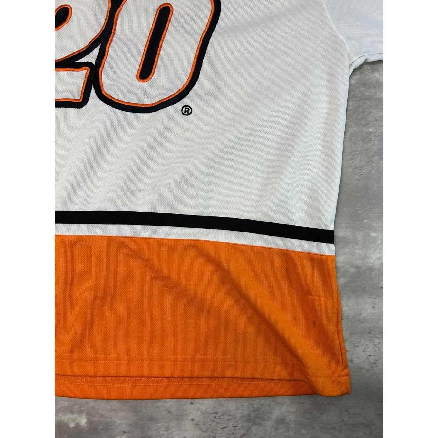 Vintage Tony Stewart #20 Home Depot Racing Nascar Hockey Jersey Size XL