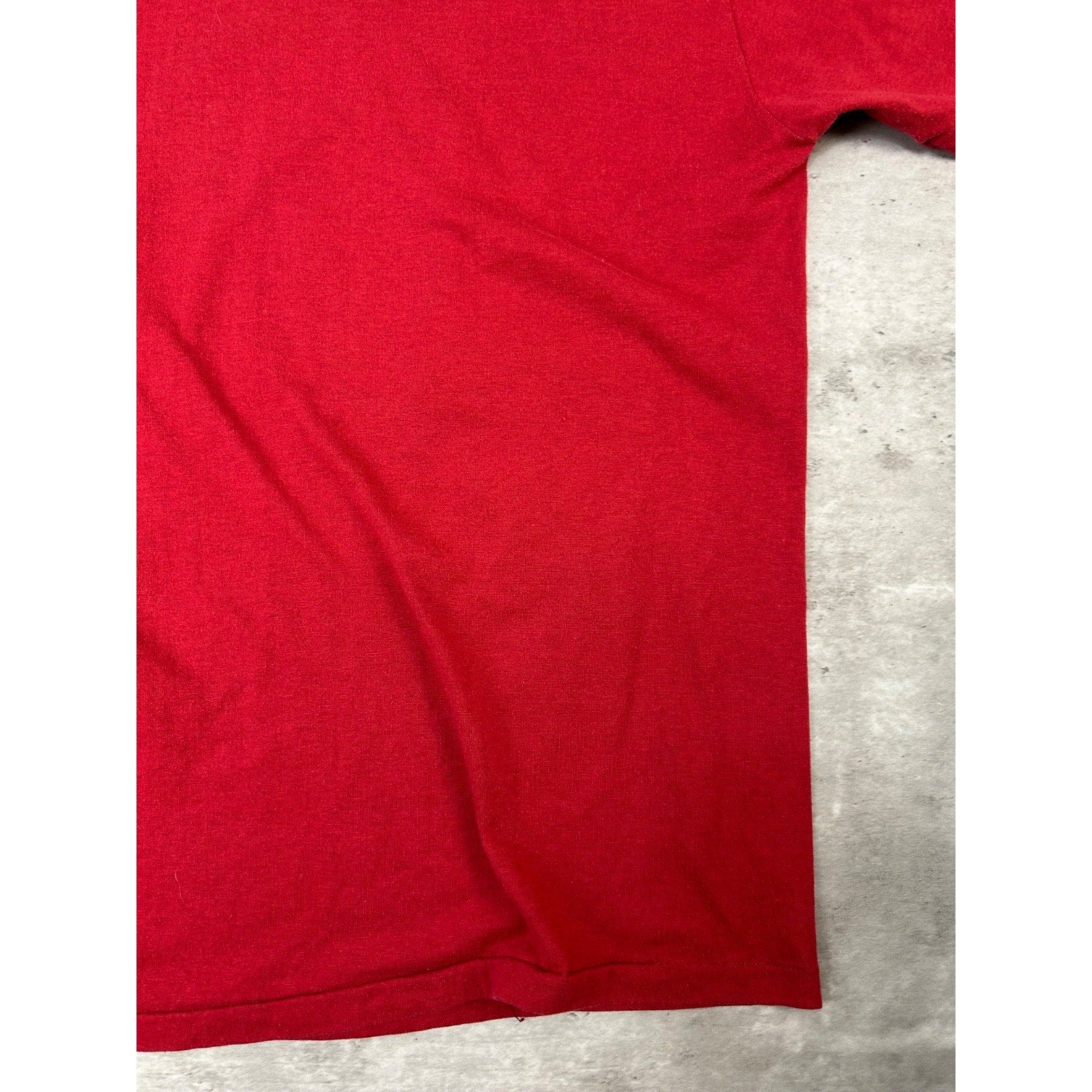 Vintage 80s St Louis Cardinals NFL Spellout Helmet Graphic T-Shirt Size Large