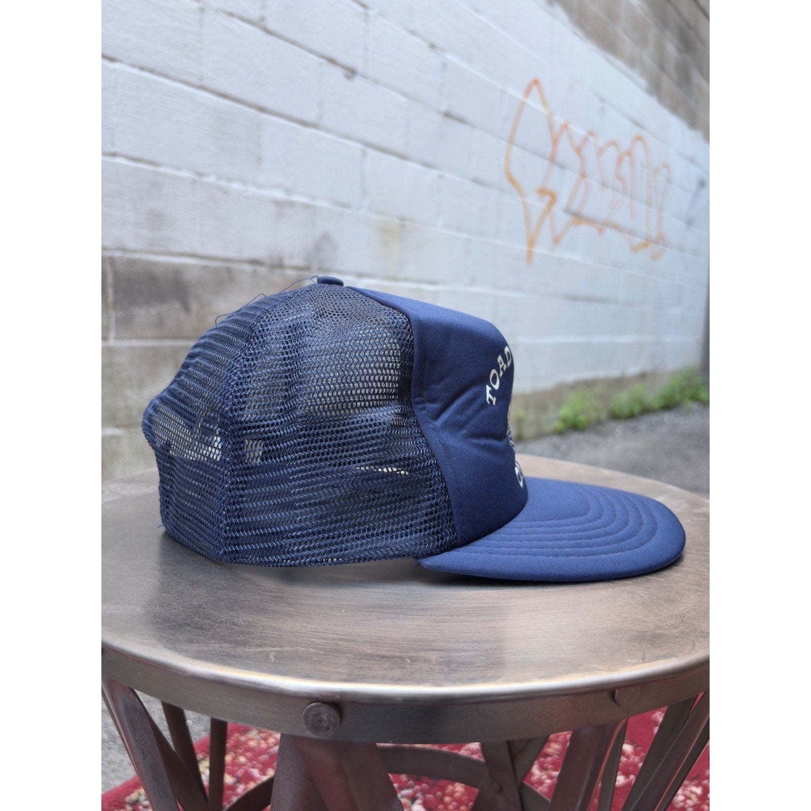 Vintage 80s/90s Toad Town Ontario Destination Graphic Snapback Hat OSFA