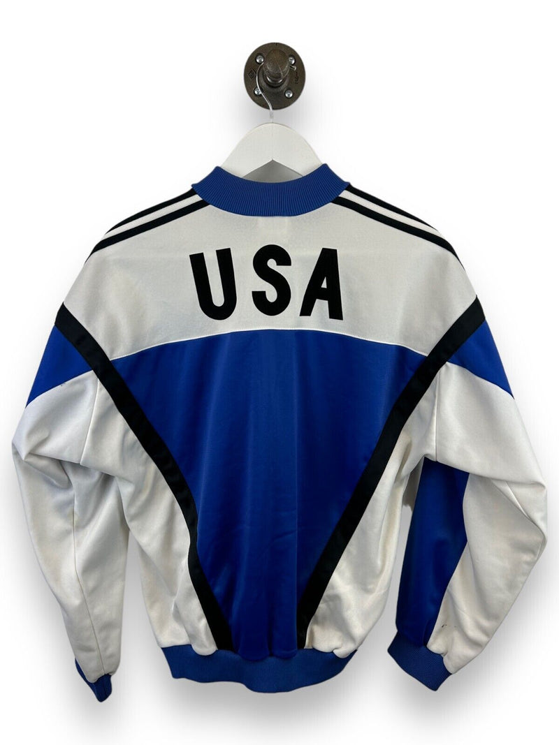 Vintage 1986 Adidas US Olympic Festival Tracksuit Jacket Size Large 80s