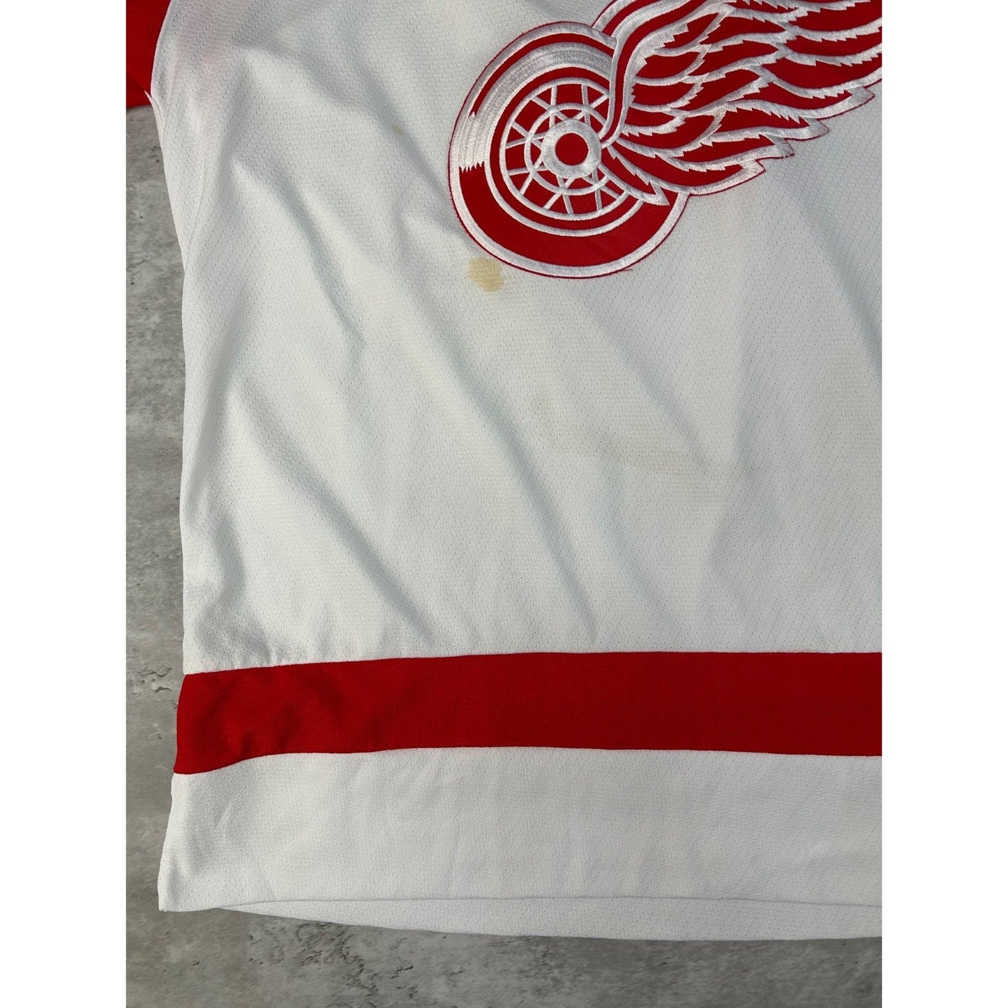 Vintage Detroit Red Wings NHL Stitched Hockey Jersey Size XL