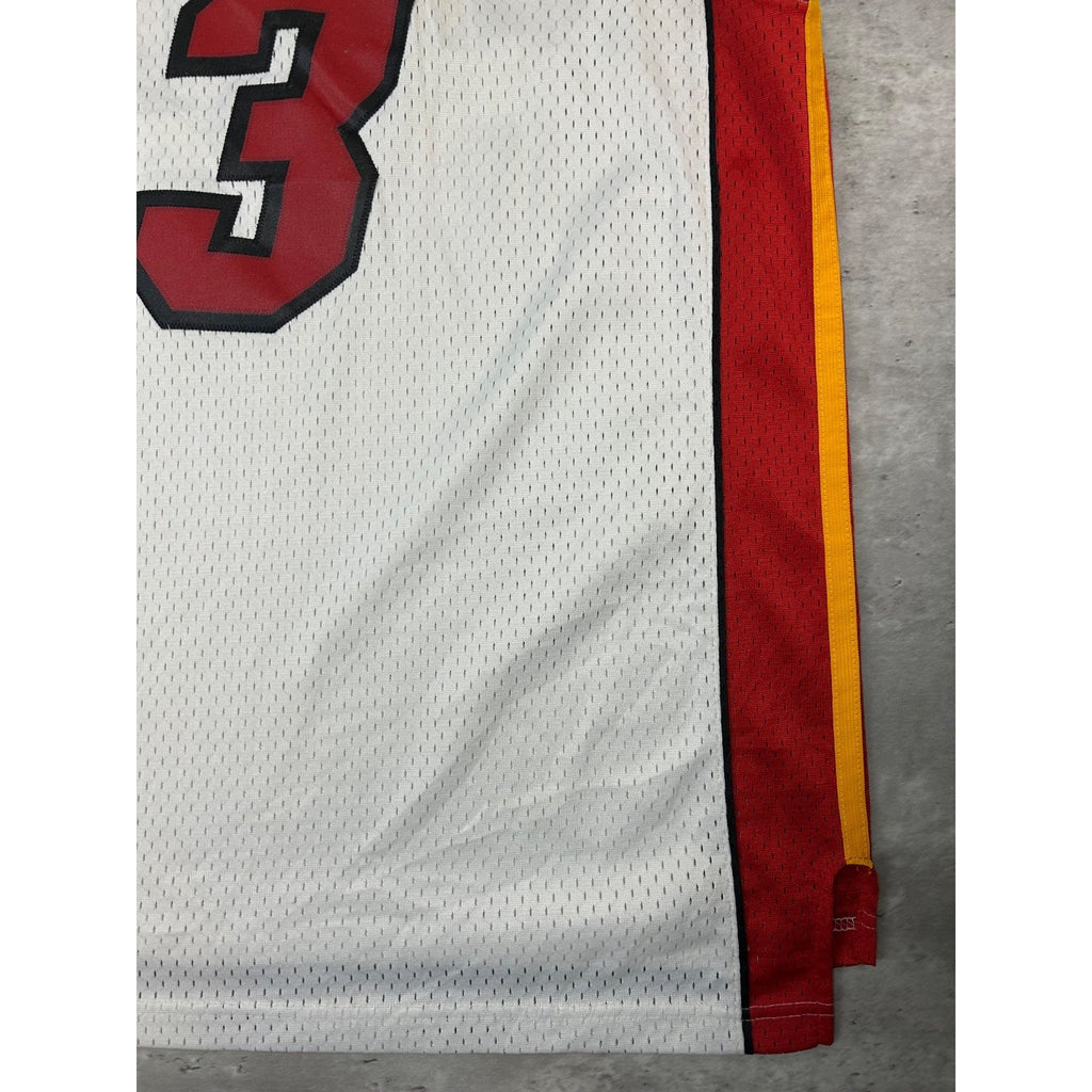 2000s Dwayne Wade #3 Miami Heat NBA Stitched Adidas Basketball Jersey Sz Medium