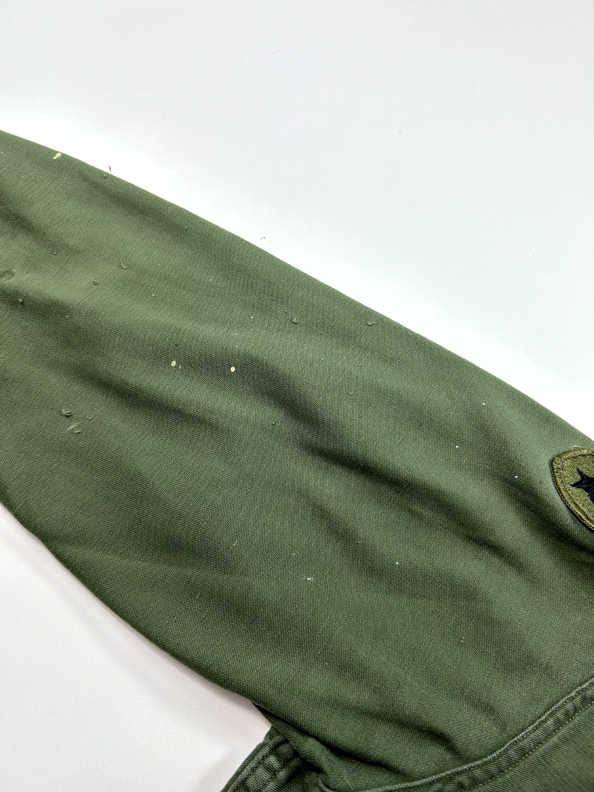 Vintage 80s/90s Army Military Issue Double Pocket Button Up Shirt Size Medium