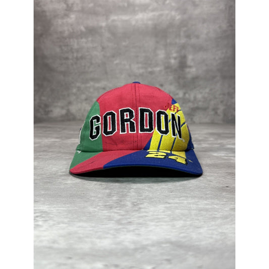 Vintage 90s Jeff Gordon #24 Nascar 50th Anniversary Snapback Hat OSFA