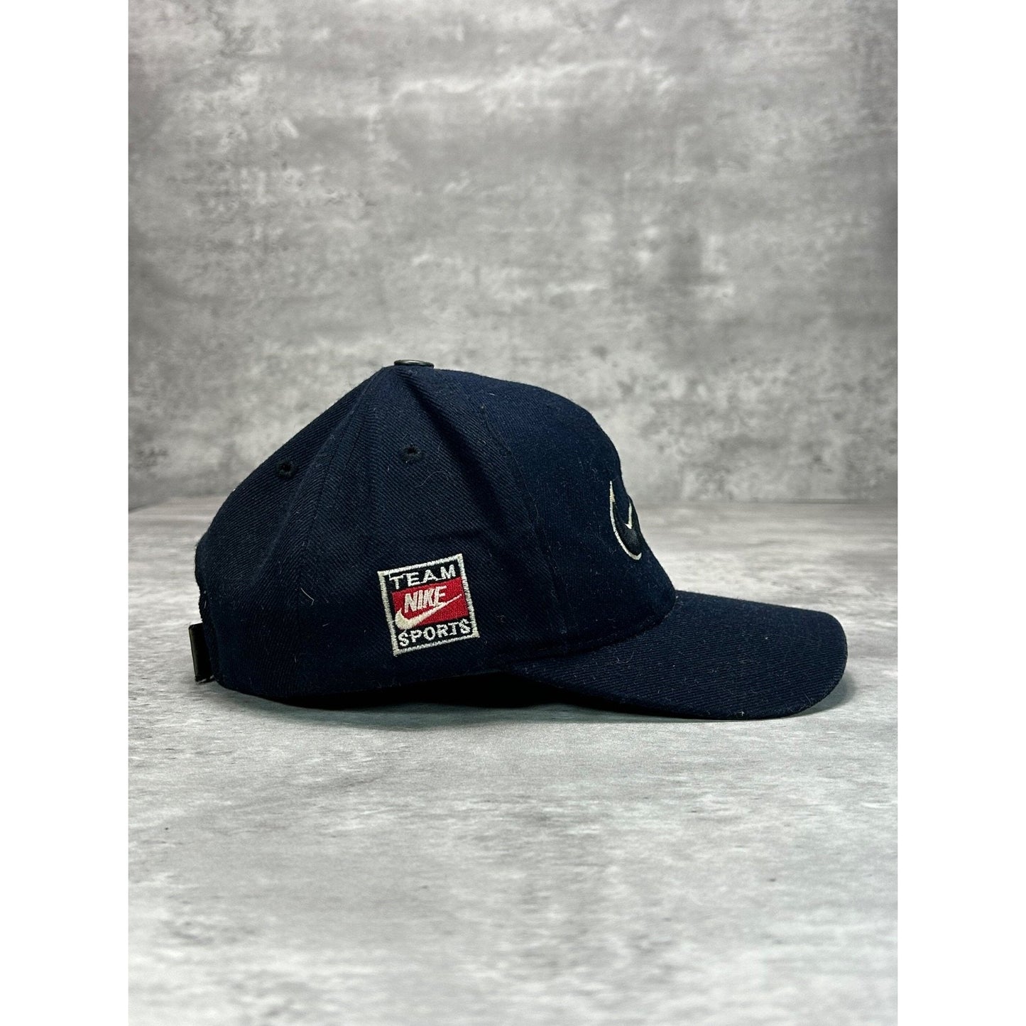 Vintage Nike Embroidered Swoosh Strapback Hat OSFA