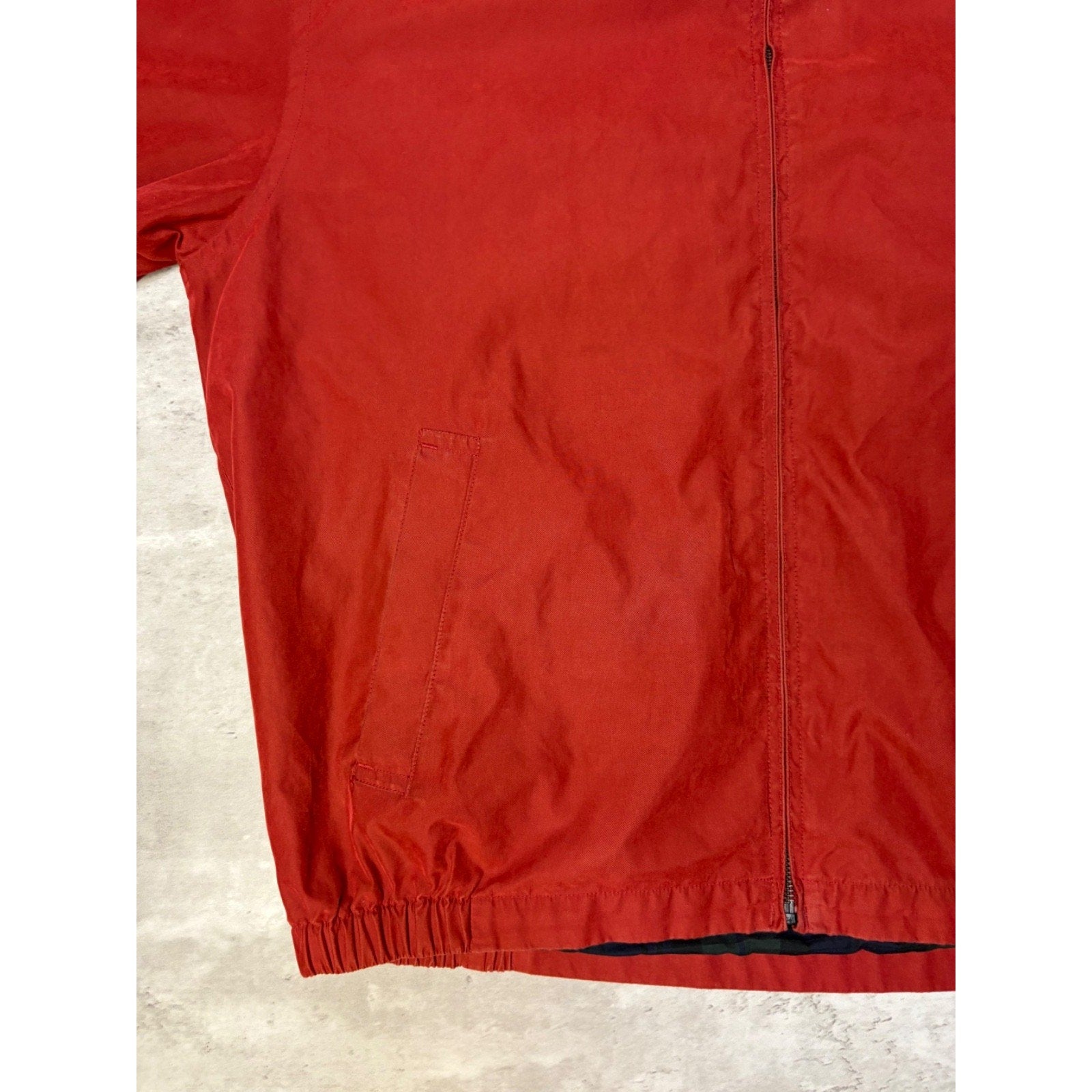 Vintage Nautica Embroidered Tonal Logo Full Zip Collared Jacket Size XL