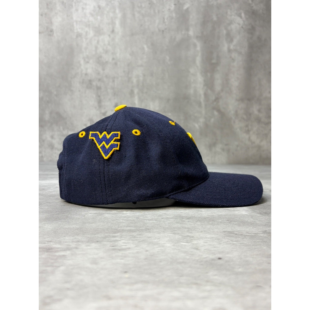 Vintage West Virginia Mountaineers NCAA Embroidered Logo Snapback Hat OSFA
