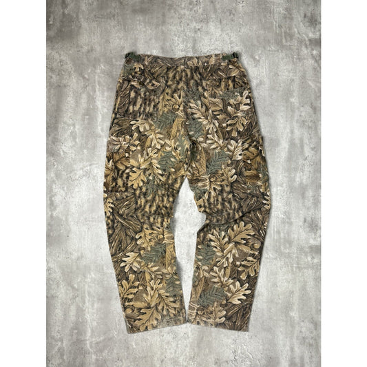 Vintage 90s Kleine Camo Tactical Hunting Cargo Pants Size 38 Green/Brown