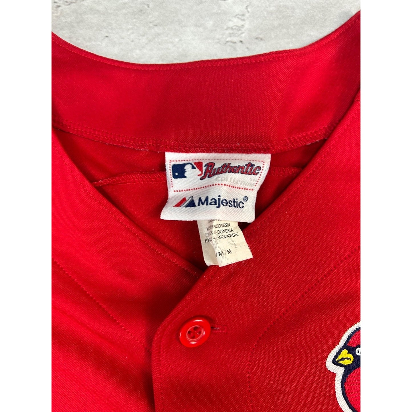 Vintage St Louis Cardinals MLB Stitched Baseball Jersey Size Medium Red