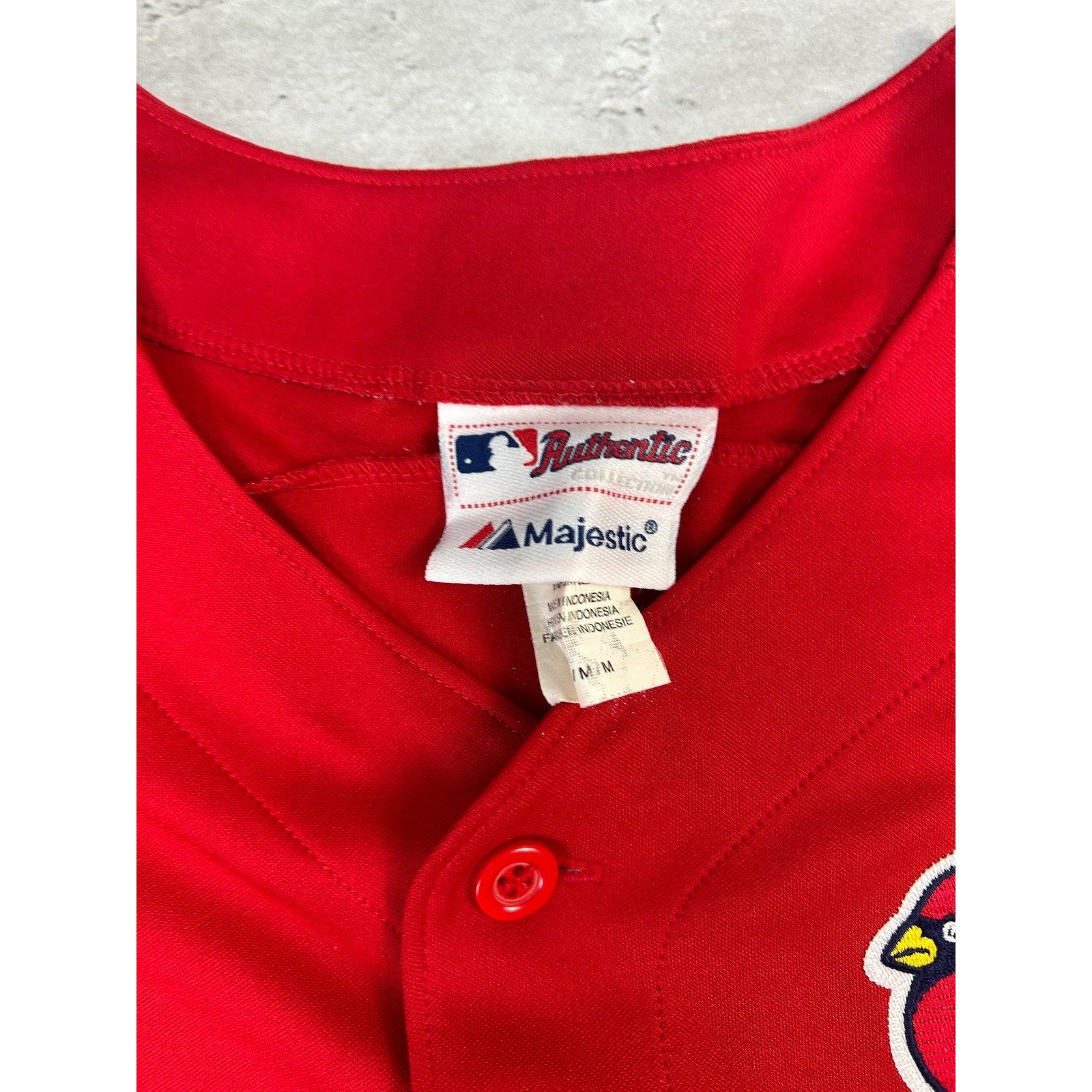 Vintage St Louis Cardinals MLB Stitched Baseball Jersey Size Medium Red
