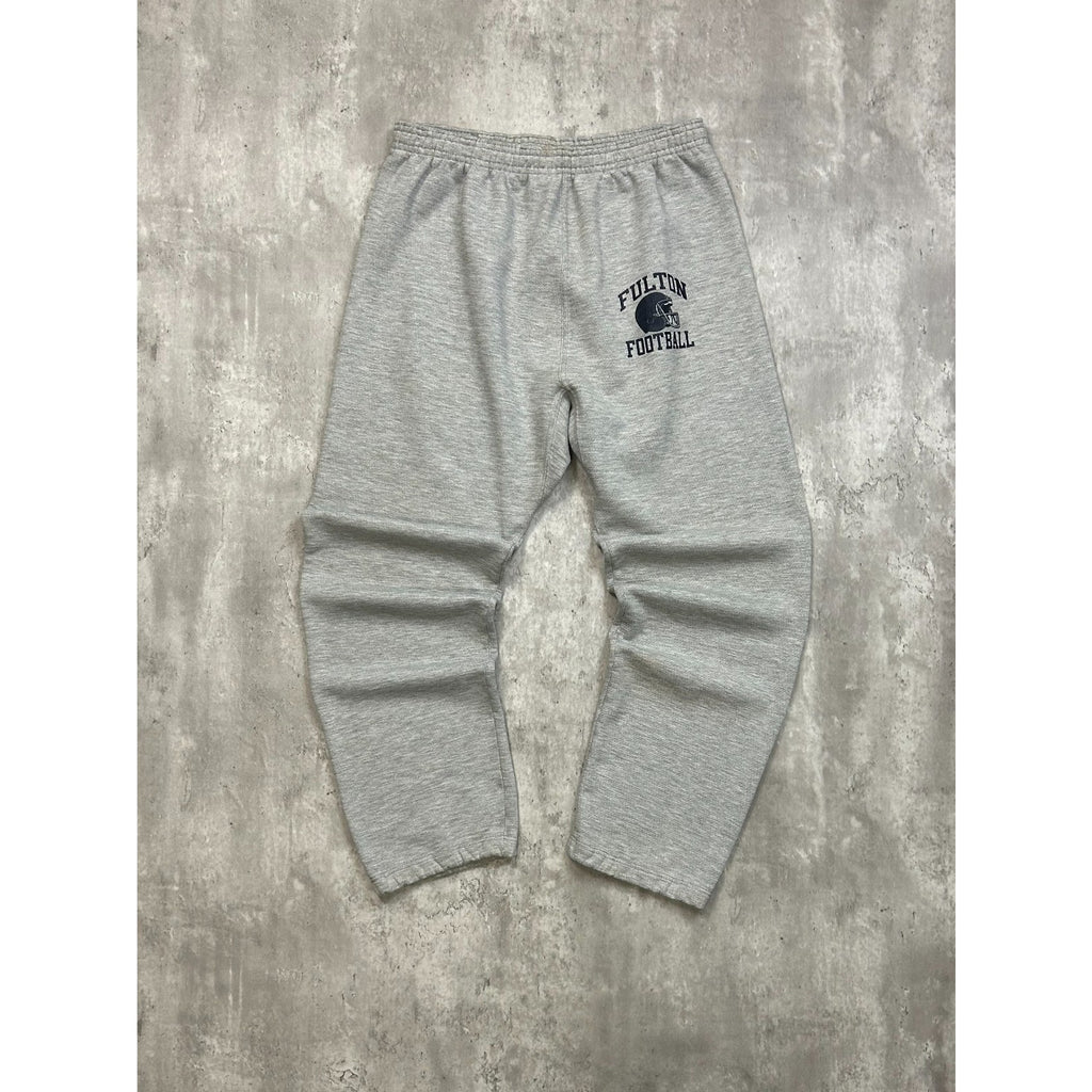 Vintage 90s Fulton Football Collegiate Spellout Sweat Pants Size Medium