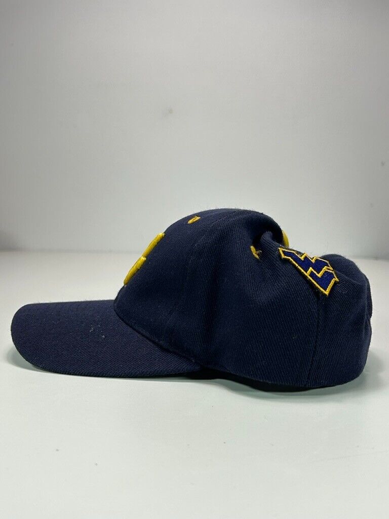 Vintage West Virginia Mountaineers NCAA Embroidered Logo Snapback Hat OSFA