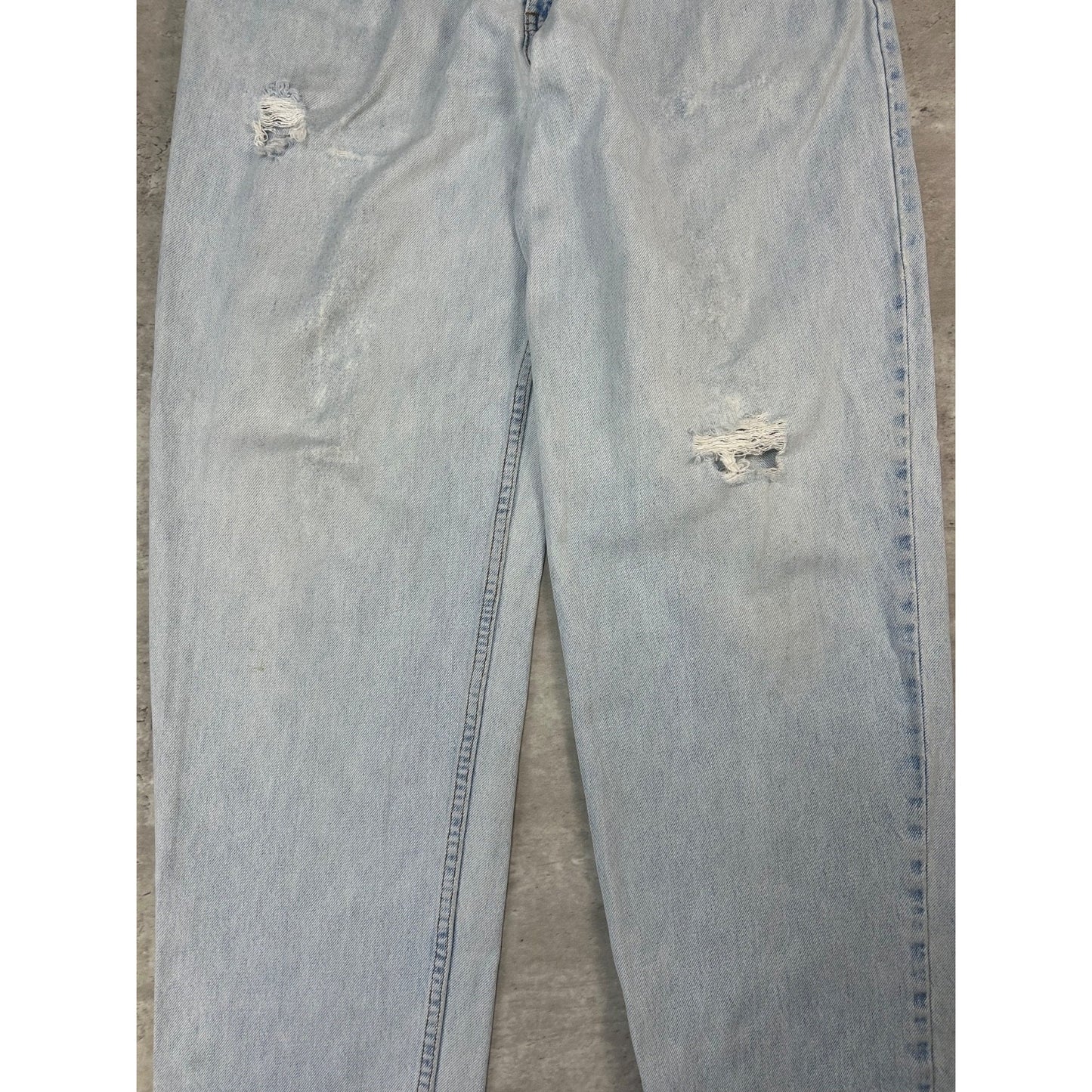 Vintage 90s Levis Silvertab Loose Fit Light Wash Denim Pants Size 34