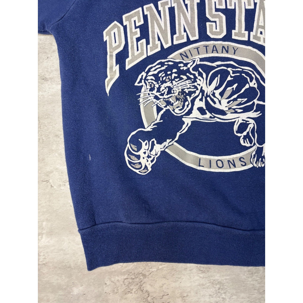 Vintage 80s/90s Penn State Nittany Lions Collegiate Graphic Sweatshirt Sz Small
