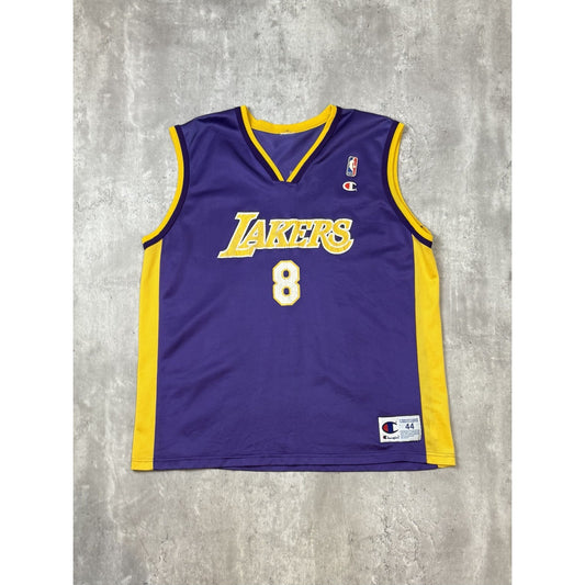 Vintage Kobe Bryant #8 Los Angeles Lakers NBA Champion Jersey Size XL