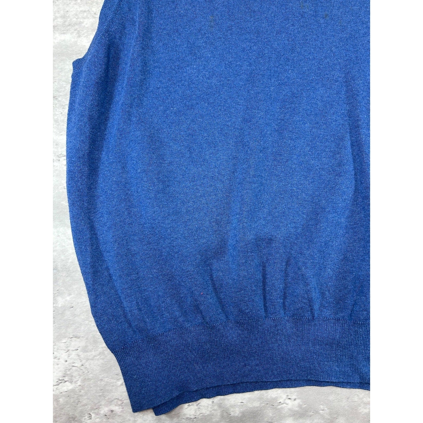 Vintage Polo Ralph Lauren Embroidered Pony Sweater Vest Size 2XL Blue