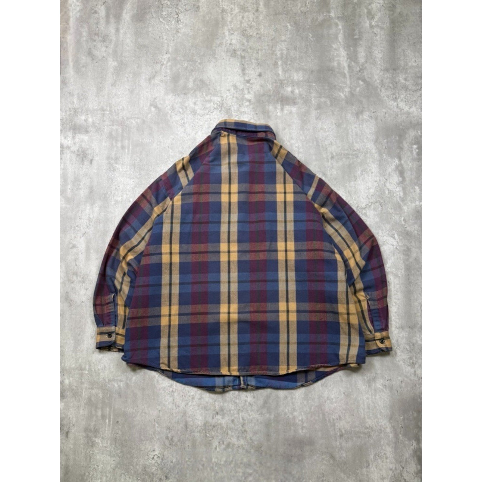 Vintage Osh Kosh Plaid Long Sleeve Button Up Shirt Size 3XL