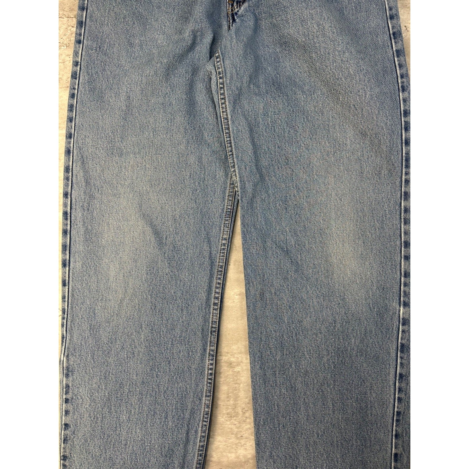 Vintage 90s Levis 550 Red Tab Light Wash Denim Pants Size 36
