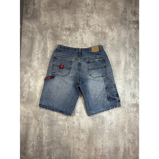 Vintage US Polo Assn. Medium Wash Denim Workwear Carpenter Shorts Size 38