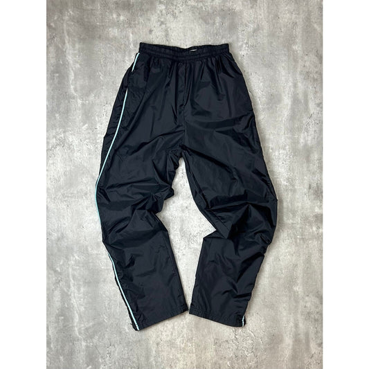 Vintage 90s CS Signature Nylon Track Pants Size Medium Black
