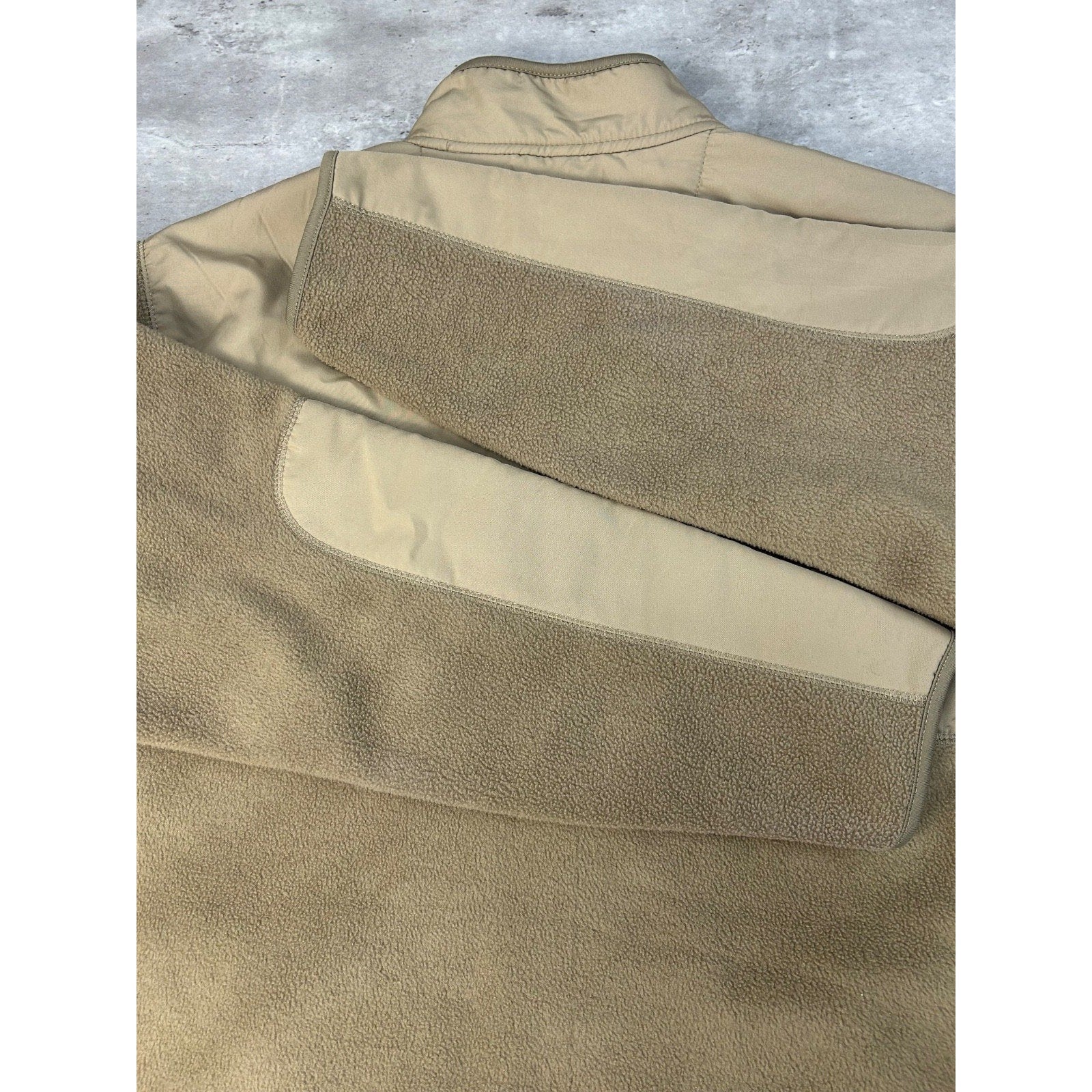 Vintage Chaps Ralph Lauren Earth Tone Full Zip Fleece Sweatshirt Size Large