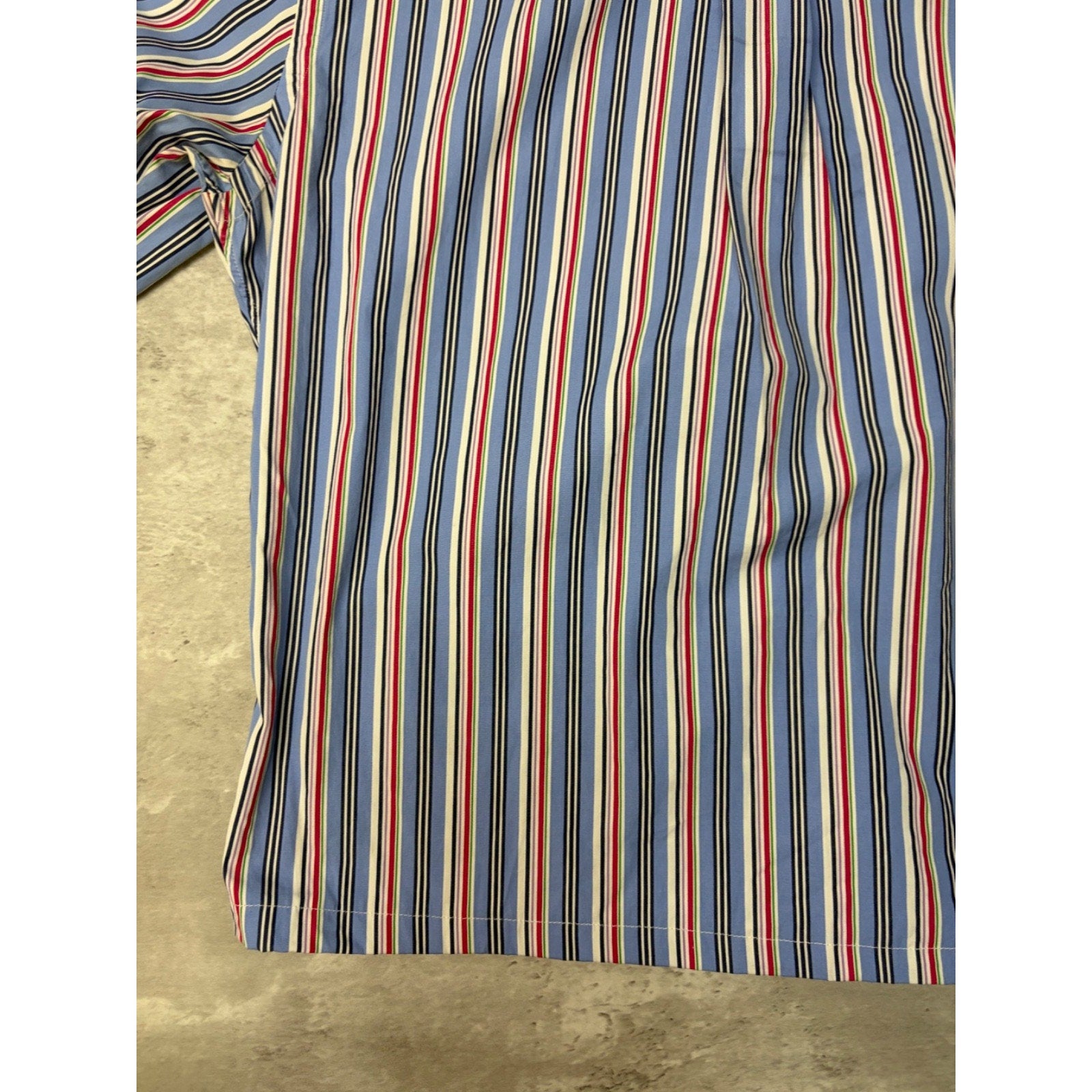 Vintage Polo Ralph Lauren Embroidered Pony Cropped Button Up Shirt Size Medium