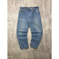 Vintage Levis 550 Red Tab Relaxed Fit Medium Wash Denim Pants Size 36