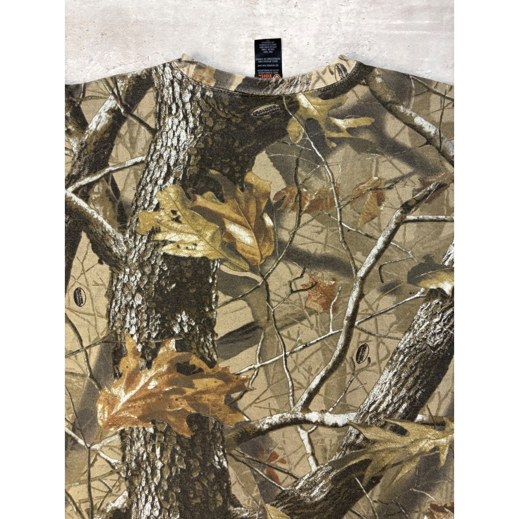 Vintage Outfitters Ridge Realtree Hardwoods Hunting Crewneck Sweatshirt Size XL