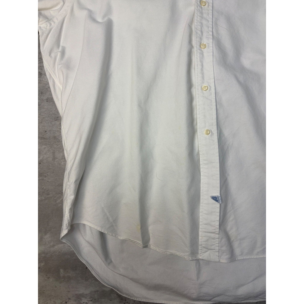 Vintage Polo Ralph Lauren Embroidered Pony Long Sleeve Button Up Shirt Size 2XL