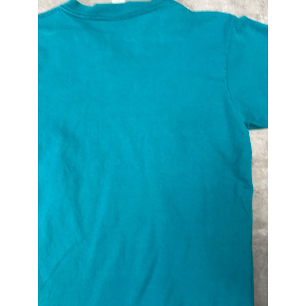 Vintage 90s Deckside Reflections Cottage Landscape Graphic T-Shirt Size Medium