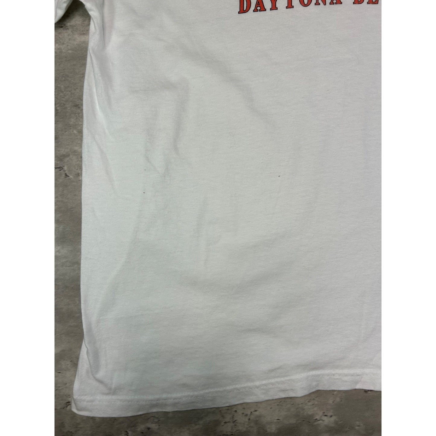 Vintage Harley Davidson Bald Eagle Graphic Flame Sleeve T-Shirt Size XL