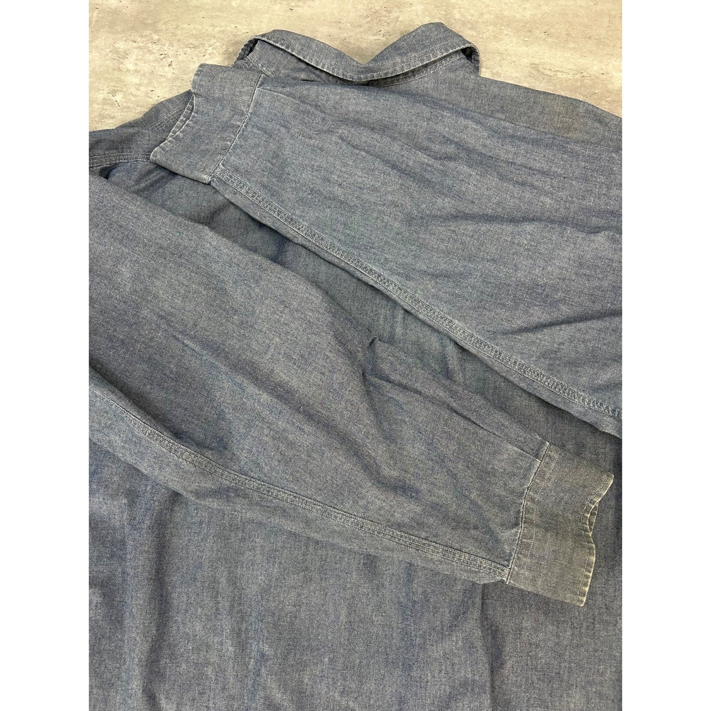 Vintage Polo Ralph Lauren Long Sleeve Button Up Shirt Size 2XL Blue