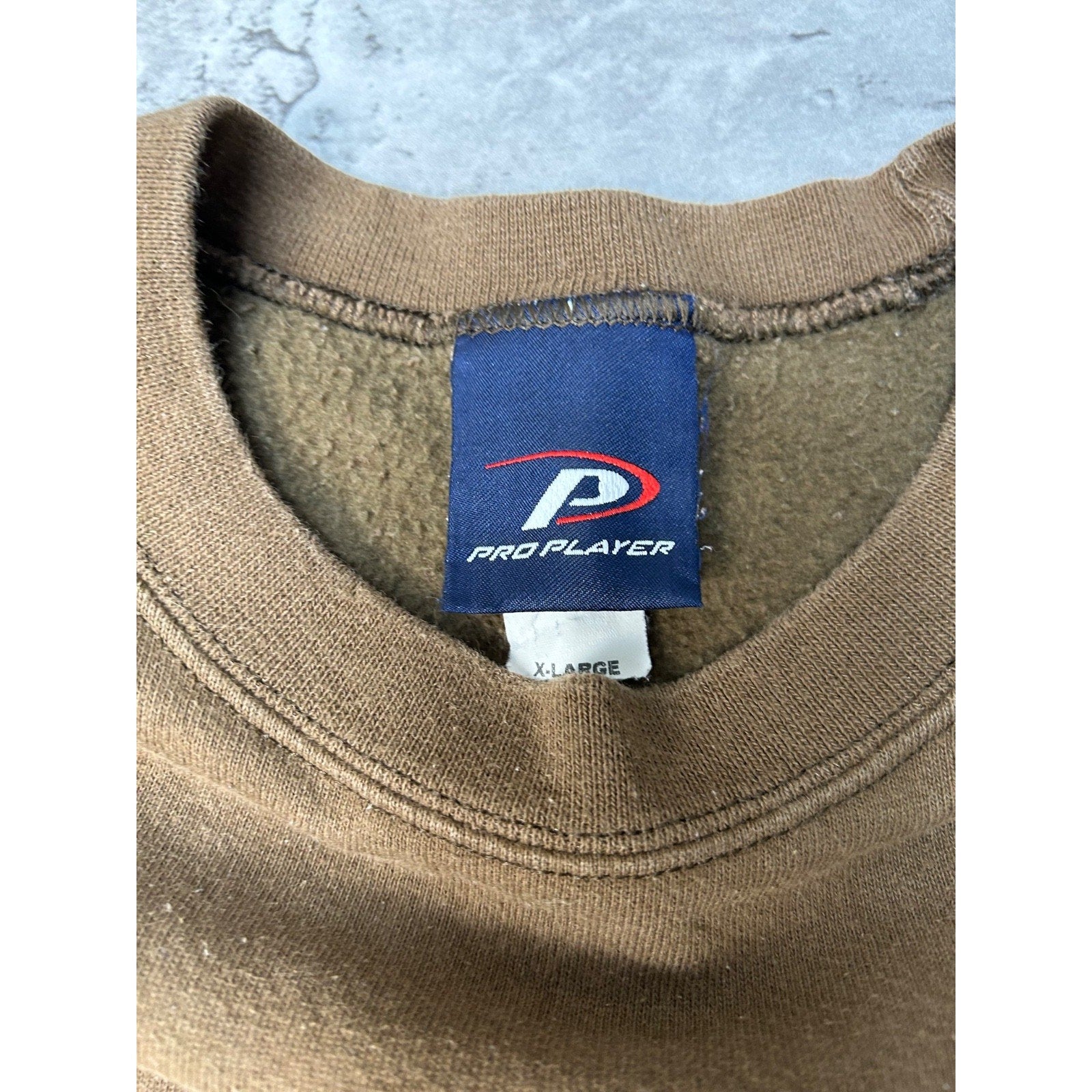 Vintage 90s Cleveland Browns NFL Embroidered Spellout Sweatshirt Size XL