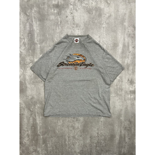 Vintage Harley Davidson Motorcycles Screamin' Eagle T-Shirt Size XL Graphic