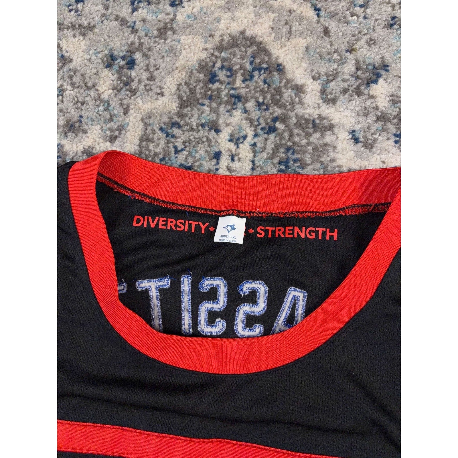 Chris Bassit #40 Toronto Blue Jays MLB City Connect Basketball Jersey Size XL