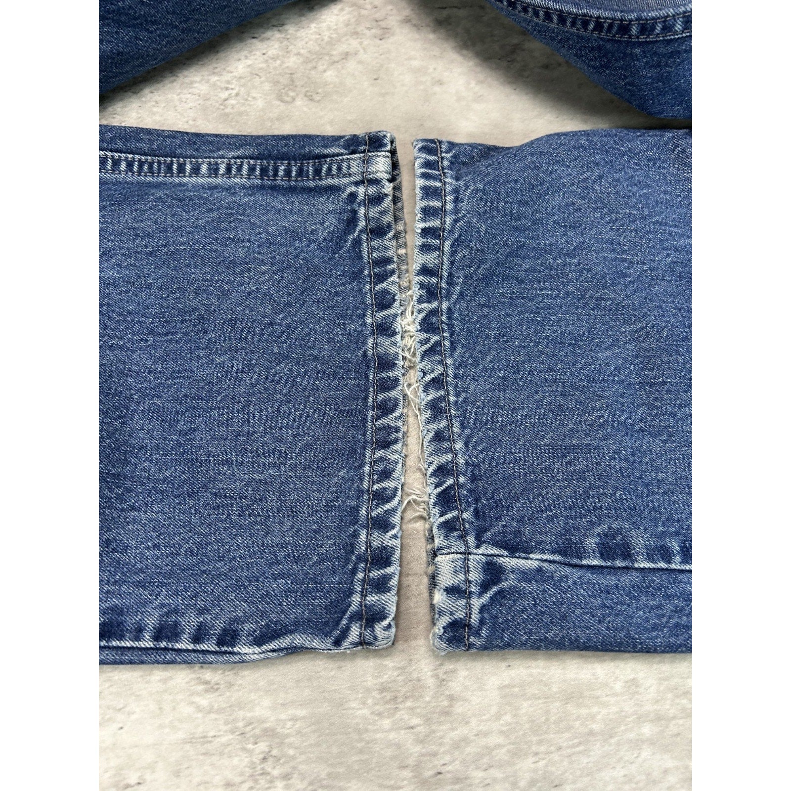 Vintage 2000s Levis Silvertab Loose Fit Dark Wash Denim Pants Size 38 Blue