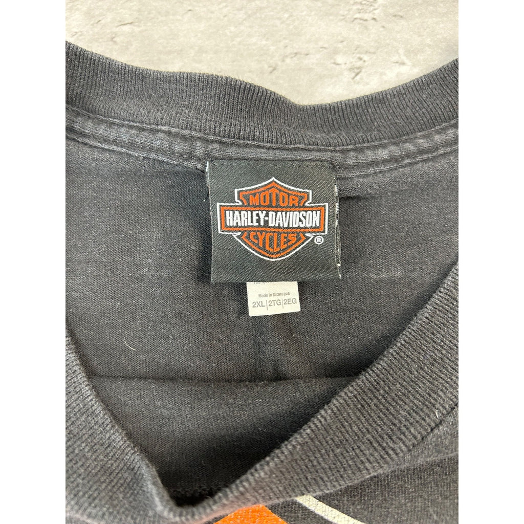 Harley Davidson Motorcycles Classic Logo Graphic T-Shirt Size 2XL