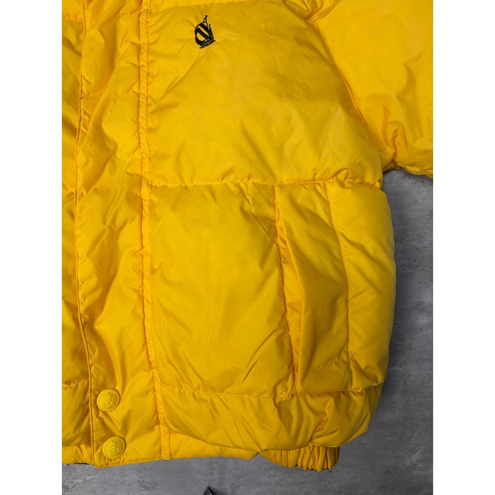 Vintage 90s Nautica Navigation Insulated Reversible Puffer Jacket Size Small