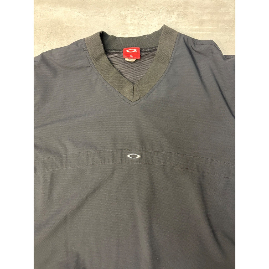 Vintage 2000s Oakley Middle Logo Pullover Windbreaker Jacket Size Large