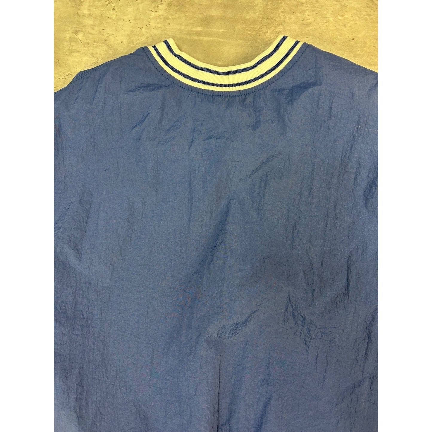 Vintage 90s Nike Embroidered Swoosh Nylon Pullover Windbreaker Jacket Size XL