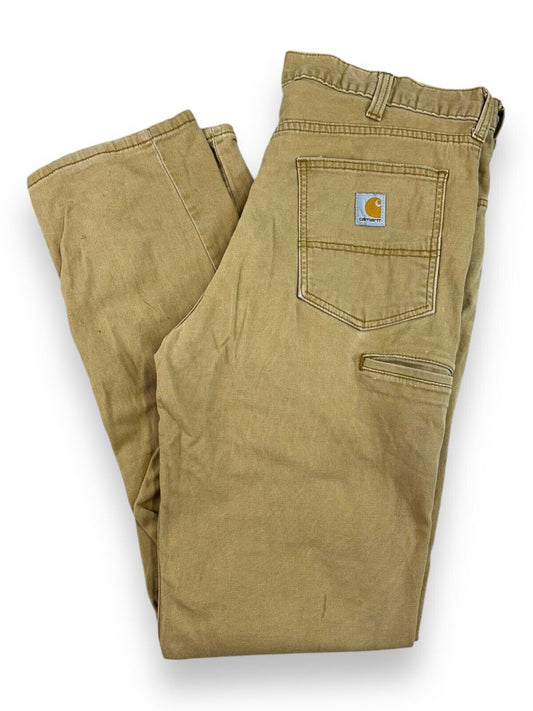 Carhartt Canvas Workwear Five Pocket Pants Size 36 Beige